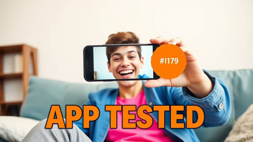 The Captions AI mobile app editing a vertical talking-head clip, with Eye Contact correction and AI Edit tools visible on screen