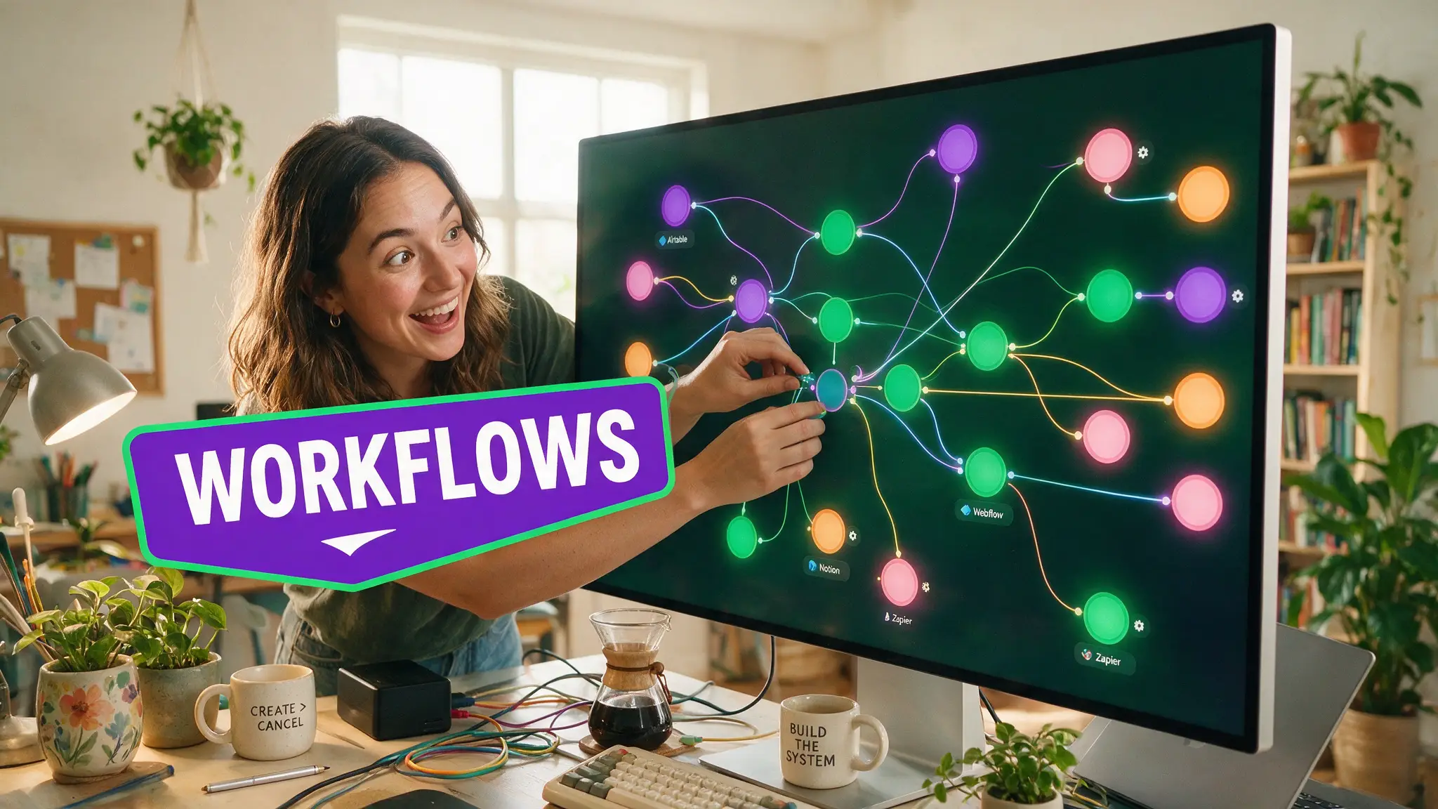 Cinematic local AI hardware illustration for: 10 ComfyUI Workflows We Run Weekly (2026 Library)