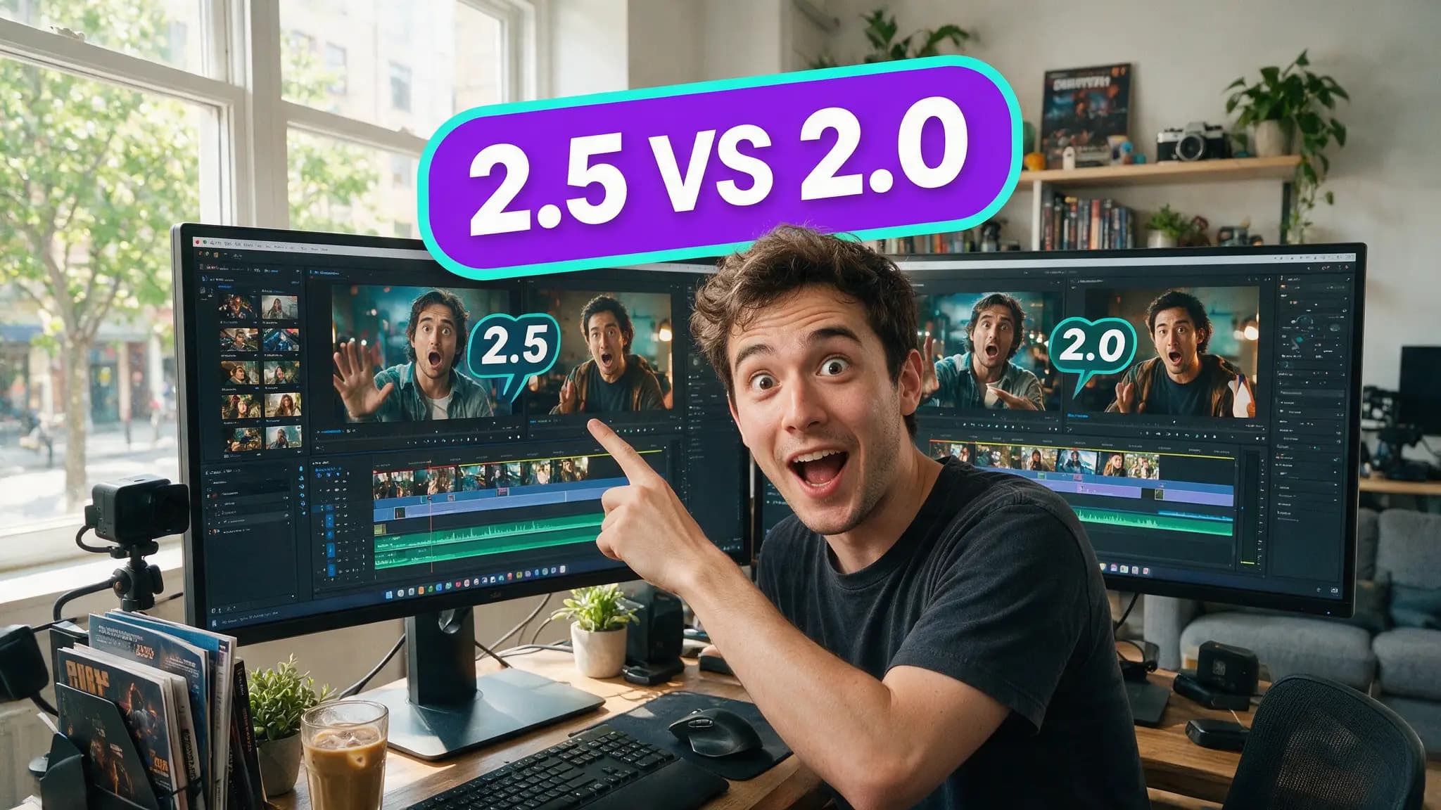 Cinematic AI video production illustration for: Seedance 2.5 vs Seedance 2.0: What the Live API Shows