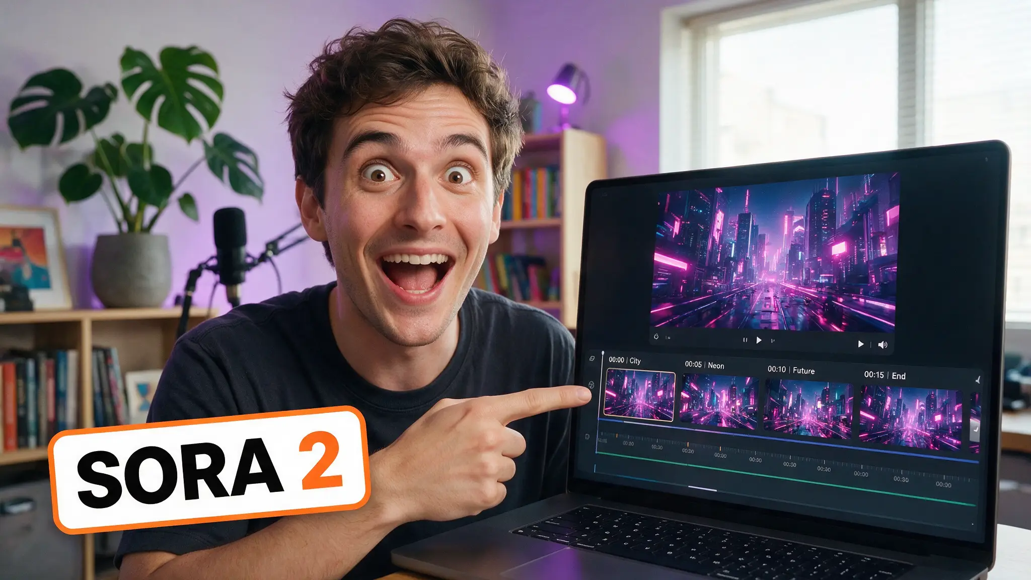 Cinematic AI video production illustration for: Sora 2 โ Tool Hub: Access, Pricing, Shutdown Dates & Verdict